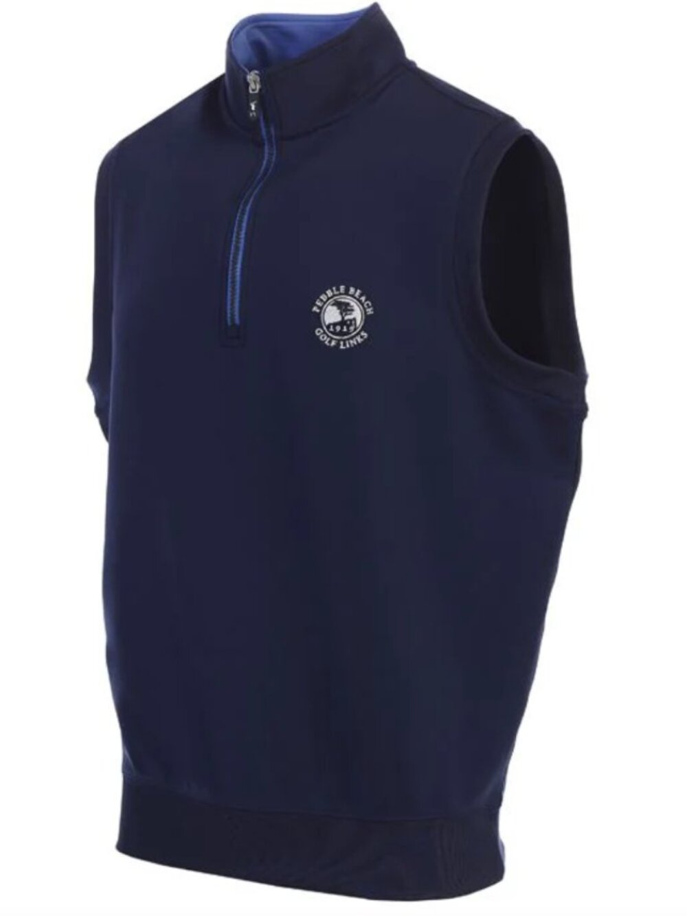 Pebble Beach Men's Caves 1/4 Zip Vest by Fairway & Greene